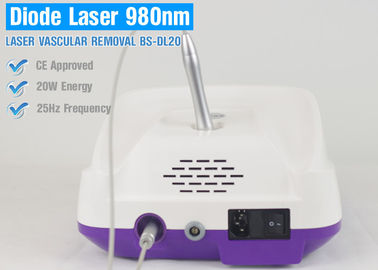 Портативная машина лазера диода частоты коротковолнового диапазона 980нм для кожи маркирует удаление