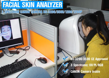 Портативный анализатор кожи и волос цифров Боксы, машина увеличителя анализатора кожи