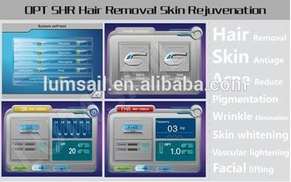 Касайтесь охлаждая машине удаления волос лазера ИПЛ/машине Реджунватион кожи безболезненным