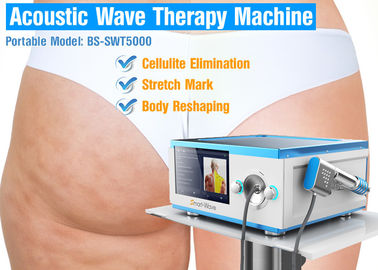 Машина терапией акустической волны обработки целлюлита, оборудование шоковой терапии