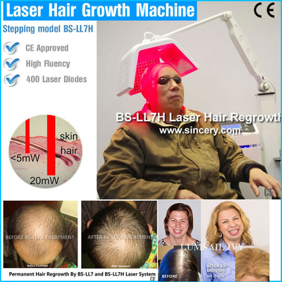 КЭ ИСО13485 энергии машины роста лазера волос длины волны 650нм/670нм регулируемый