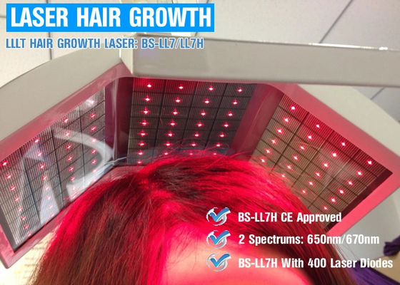 КЭ ИСО13485 энергии машины роста лазера волос длины волны 650нм/670нм регулируемый