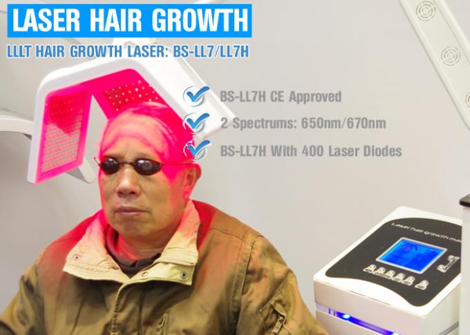 Терапия лазера терапией LLLT волос растет волосы с реальной машиной Regrowth волос лазера диодов